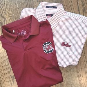 Men's Gamecock shirts
